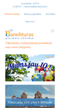 Mobile Screenshot of banelituras.lt